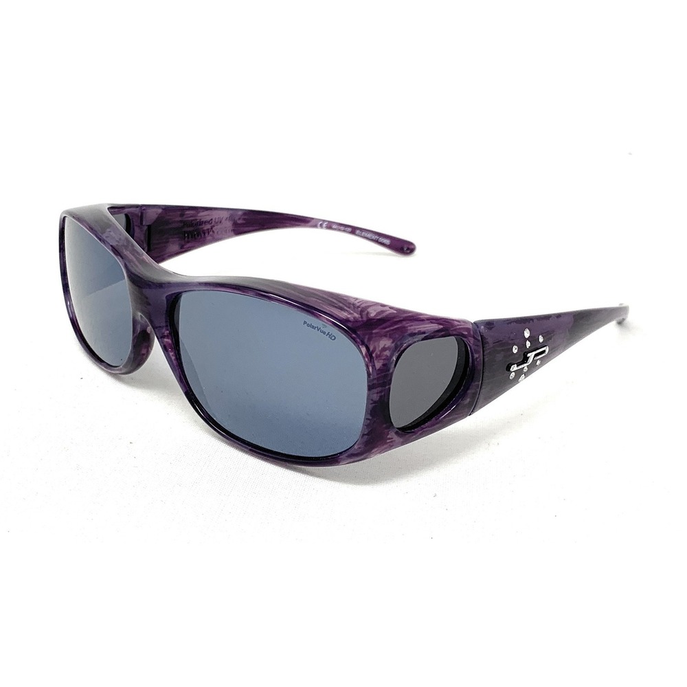 JONATHAN PAUL Polarized Sunglasses Fit-overs Element Purple‎ Haze EM006S Medium